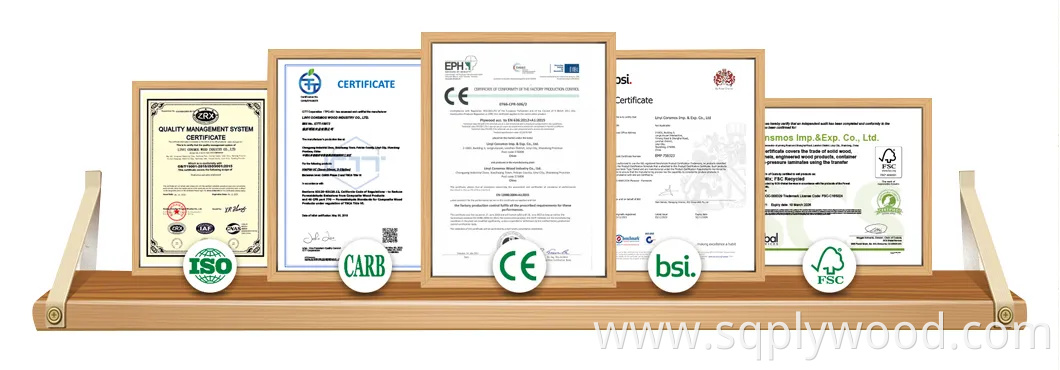 Consmos High Glossy UV Melamine MDF Sheet for Kitchen Cabinet